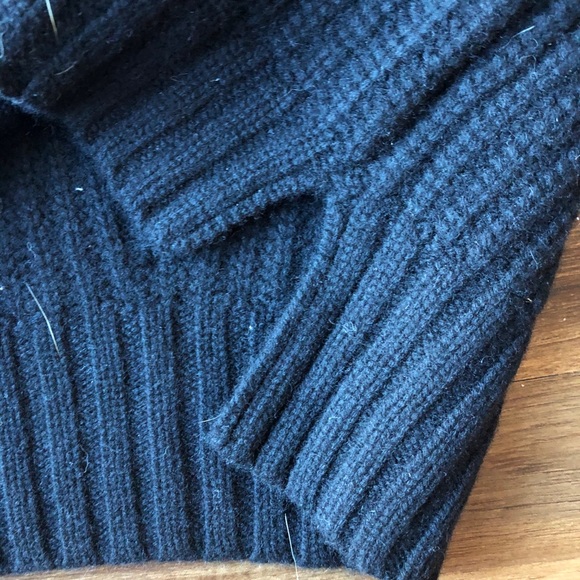 NWT Naadam Cashmere Cable Knit Crop Sweater - Picture 4 of 6